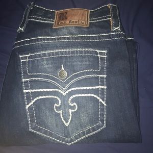 Men’s 40/32 regular straight Rock Revival’s.